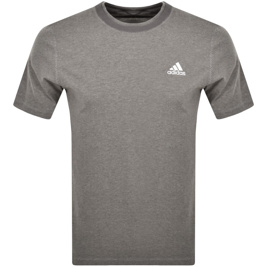 adidas Sportswear Logo T Shirt Brown